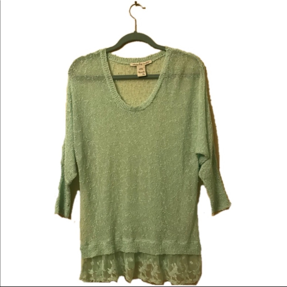 American Rag Loose Weave Shirt